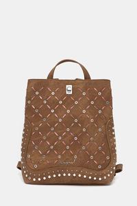 Рюкзак YANKEE METAL PATCH S Desigual, коричневый