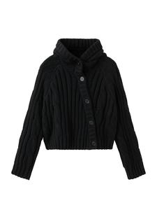 MANGO Кардиган 'Erivo' в черном цвете