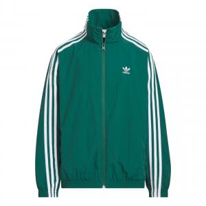 Детская куртка Adidas Originals, зеленый/белый