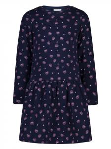 Topo Темно-синее термоплатье