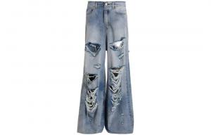 Джинсы мужские светло-голубые Vetements, светло-голубой