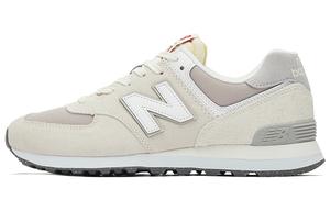New Balance NB 574 Стильная обувь унисекс, Белый