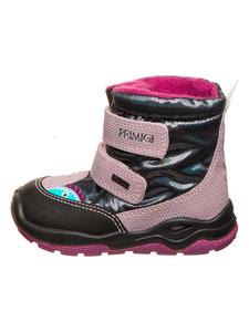 Primigi Ботинки розово-черного цвета