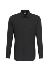 Рубашка Seidensticker Business X Slim, черный