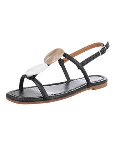 Сандалии на плоской подошве Ital-Design, черный