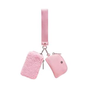 Lululemon Женский розовый кошелек из полиэстера, Pink
