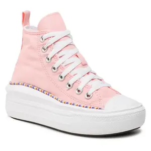 Кроссовки Converse Kids Chuck Taylor All Star Move, розовый