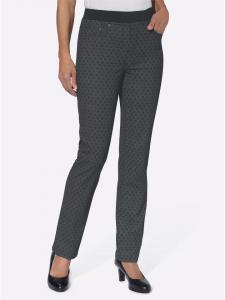 Джинсы-стринги с серым джинсовым принтом WITT WEIDEN