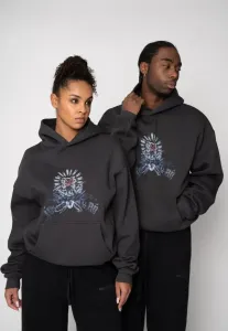 Толстовка оверсайз с первоначальным эскизом Multiply Apparel, Black Soda Washed