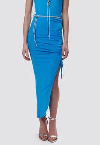 Длинная юбка ASYMMETRIC INFLUENCER, синий