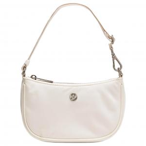 Lululemon Нейлоновая сумка через плечо мини женская айвори, Ivory