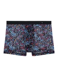 HOM Ретро шорты/брюки "Бискейн" с синим принтом