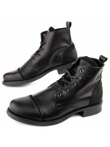 Purapiel Ботинки Boots Boot Bottle Black в черном цвете