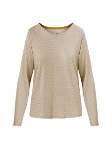 PiP Studio Топ с длинными рукавами Tina "Тысяча листьев" бежевого цвета