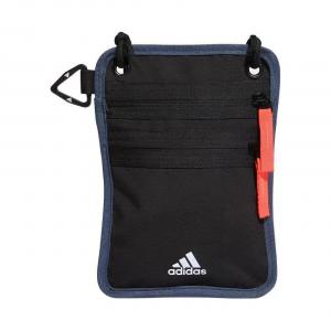 Adidas Чехол для наушников из полиэстера мини мужской черный