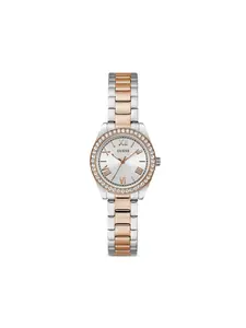 Наручные часы Greenwhich 30 мм GUESS USA, серебяный