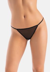 Стринги Teyli Mesh Tanga Rosu, черный