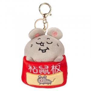 Милый мягкий и очаровательный Meiji с большим кулоном в виде крысы игрушка плюшевая кукла высота 10см/20см BALITU