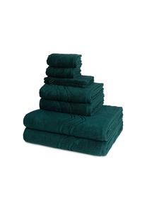 Набор полотенец Ross Cashmere Feeling с узором, 8 штук, зеленый