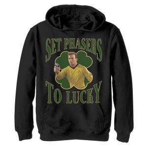 Флисовая толстовка St. Patty's Lucky с рисунком Star Trek Next Generation для мальчиков 8–20 лет Licensed Character
