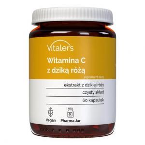 Витамин С Vitaler's, с шиповником 1000 мг - 60 капсул