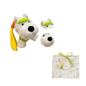 Плюшевый кулон в виде щенка вест хайленд уайт терьера высотой 10 см XTHOT