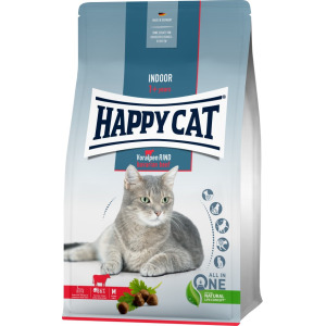 Корм для взрослых и пожилых кошек Happy Cat телятина 4 кг