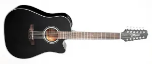Takamine GD30CE-12 2018 ЧЕРНЫЙ