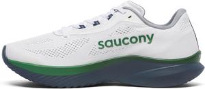 Кроссовки Saucony Kinvara 15 для мужчин, белый/синий/темно-синий