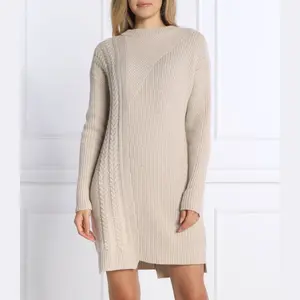 Платье с добавлением шерсти и кашемира. Joop!, бежевый