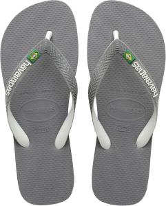 Шлепанцы Havaianas унисекс, белый/серый/стальной