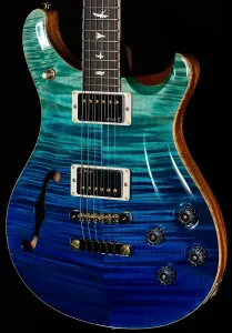 PRS Wood Library Willcutt Exclusive Semi-Hollow McCarty 594 Бразильский Палисандр Сине-Градиентный Верх 10 (561)