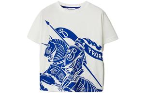 Футболка детская Burberry с рисунком, синий