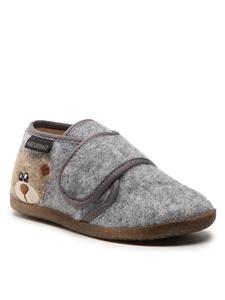 Домашние тапочки Carillon 0014000627.01.0B03 S Naturino, серый