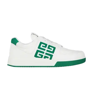 Кроссовки Givenchy G4 Sneaker White Green, белый