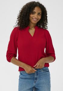 Блуза Kaffe KAKATRINE BLOUSE, Haute Red/Red