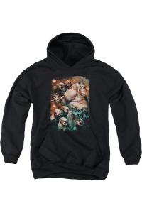 Толкиен Хоббит Король гоблинов молодежная толстовка с капюшоном Gildan, черный