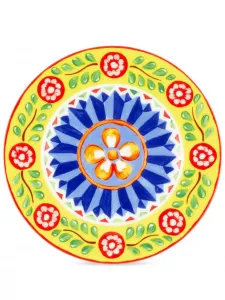 Набор Carretto Sicilano из двух тарелок для хлеба Dolce & Gabbana, оранжевый