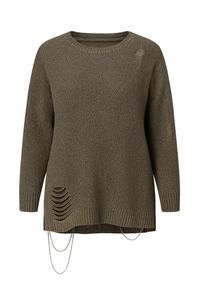 Свитер Shape Of You, оливковый