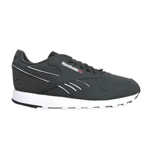 Кроссовки Reebok Classic Leather MU 'Dark Green', зеленый