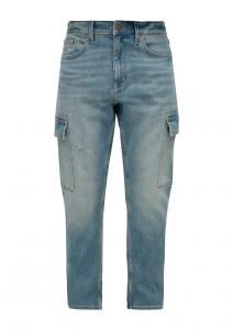 Джинсы s.Oliver Regular Cargo Jeans, синий деним