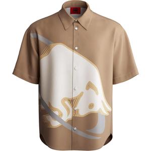 HUGO BOSS Рубашка XRB мужская светло-коричневая