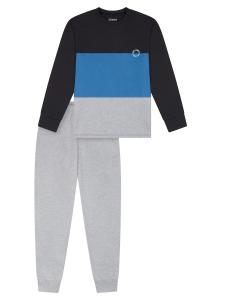 Пижама SCHIESSER Teens Nightwear, Mottled Grey