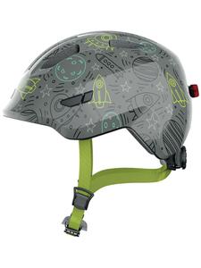 ABUS Детский прогулочный шлем "Smiley 3.0 LED" серого цвета