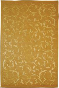 Ковер SAFAVIEH, 244 x 305 см, - коллекция Tibetan - большой - бежевый, ручной вязки из шелка и шерсти, идеально для гостиной, спальни, офиса, столовой (TB422K)