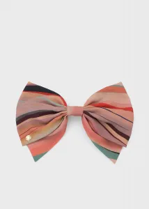 Женская заколка для волос с лентой и принтом «Завиток»