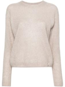 Herno свитер с логотипом, нейтральный цвет