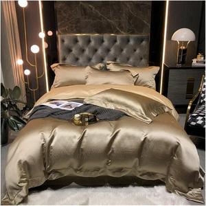 ADOVZ Комплект постельного белья из египетского хлопка Black Gold Jacquard сатин