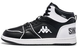 Kappa Кроссовки для скейтбординга с противоскользящим покрытием, износостойкие, унисекс, черно-белые