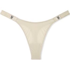 Victoria's Secret Женские трусы 1 упаковка светло-угольный бежевый
